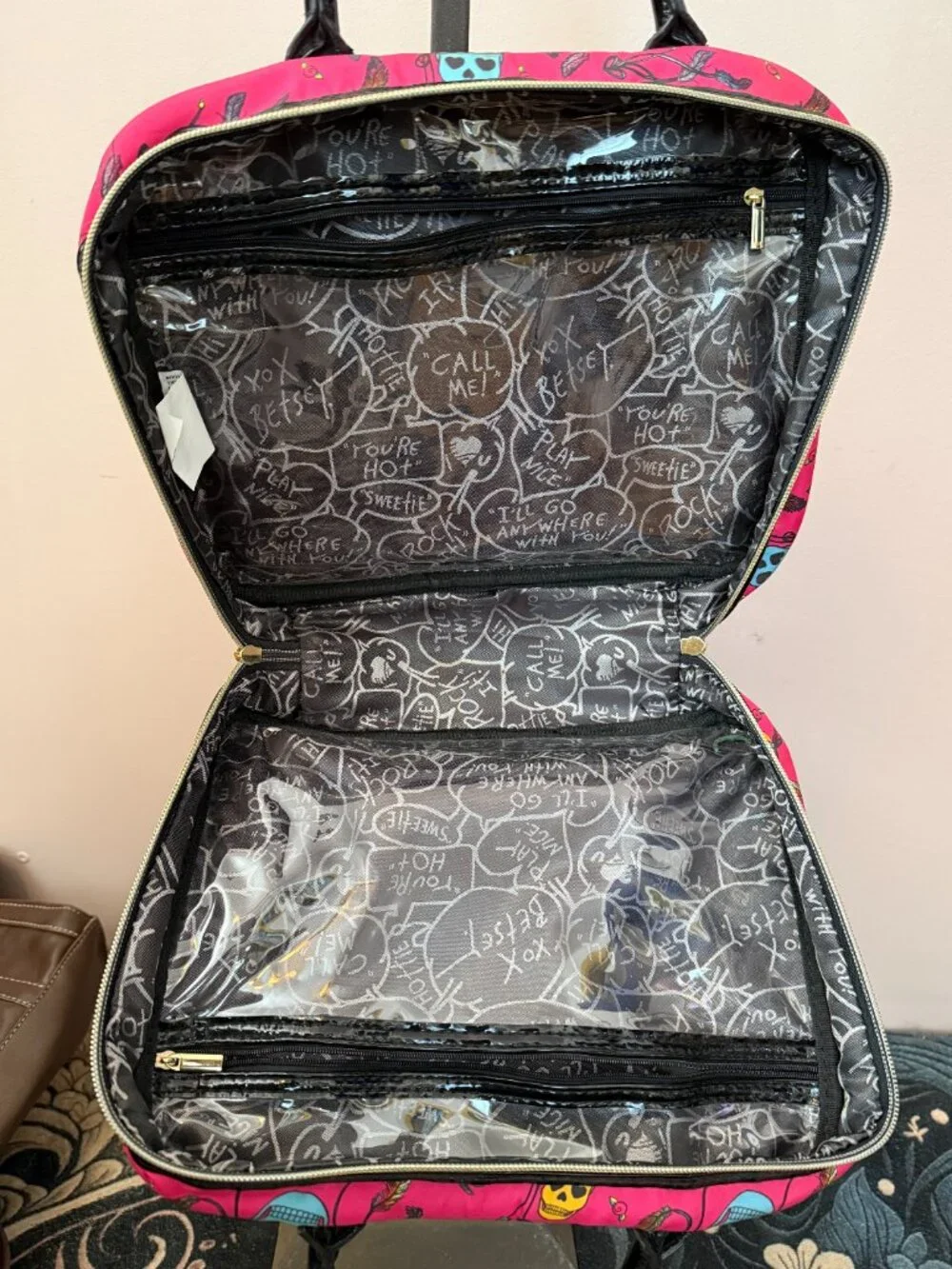 Betsey Johnson Sugar Skull Handbag